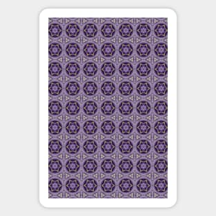 Purple Pattern Sticker